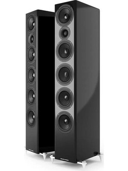 Acoustic Energy 520 Ζεύγος Ηχείων Hi-Fi Δαπέδου 300W 3 Δρόμων Gloss Black