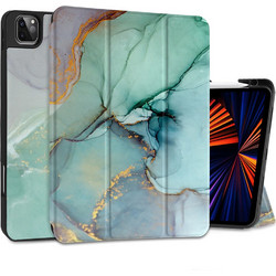 Techsuit FoldPro Green Time (Galaxy Tab S9+ / Tab S9 FE+)