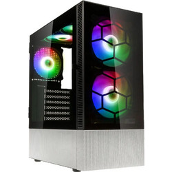 Kolink Observatory MX Glass ARGB Tempered Glass Black / White Gaming Midi Tower Κουτί Υπολογιστή με Πλαϊνό Παράθυρο