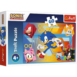 Παιδικό Puzzle Trefl Sonic in Action 60 Κομμάτια