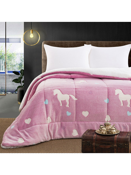 Beauty Home Παιδικό Κουβερτοπάπλωμα Μονό Φωσφοριζέ 160x220 Art 6272