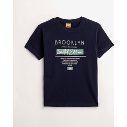 Brooklyn Παιδικό T-Shirt Κοντομάνικο Navy Μπλε 124-105124-1