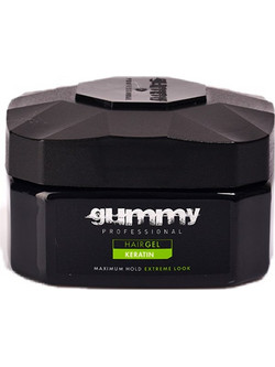 Gummy Keratin Hair Gel Μαλλιών Ανδρικό για Όγκο Πολύ Δυνατό Κράτημα 220ml