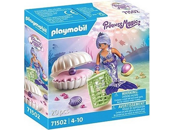 Playmobil Princess Magic Γοργόνα με Κοχύλι Μαργαριταριών για 4-10 Ετών 71502
