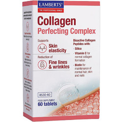 Lamberts Collagen Perfecting Complex με Βιοτίνη & Βιταμίνη C 60 Ταμπλέτες