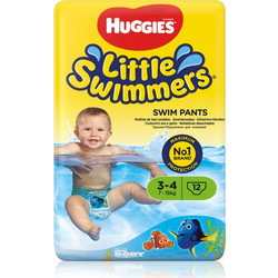 Huggies Little Swimmers Πάνες Μαγιό No3-4 7-15kg 12τμχ