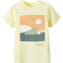 Zippy Παιδικό T-Shirt Κοντομάνικο Κίτρινο ZKBAP030324004