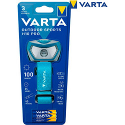 Varta 16650101421 Επαναφορτιζόμενος Φακός Κεφαλής Εργασίας Led Αδιάβροχος 100lm