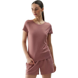 4F Γυναικείο Αθλητικό T-Shirt Nude 4FWSS24TFTSF604-56S