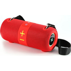 T&G TG-672 Ηχείο Bluetooth 24W με Ραδιόφωνο Κόκκινο