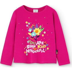 Boboli Παιδικό T-Shirt Μακρυμάνικο Φούξια 408024-3843