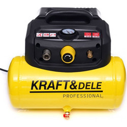 Kraft & Dele 12kW Κομπρεσέρ Αέρος Μονοφασικό 6lt 1.5hp