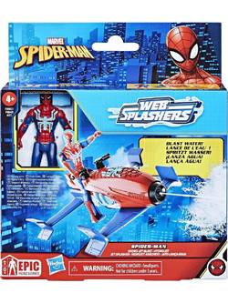 Hasbro Marvel Spider-Man Web Splashers Hydro Jet Blast Φιγούρα Δράσης για 4+ Ετών