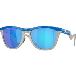 Oakley OO9289 03 Ανδρικά Γυαλιά Ηλίου Τετράγωνα Κοκάλινα Λευκό Μπλε με Μπλε Polarized Φακό