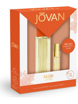 Jovan Musk Eau de Cologne 100ml + 15ml