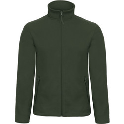 B&C Collection Micro Ανδρική Ζακέτα Fleece με Φερμουάρ Κυπαρισσί ID.501