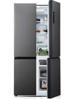 Davoline D4SS 608D IX Ψυγείο Ντουλάπα 600lt Full No Frost Υ190.5xΠ91xΒ69cm Inox