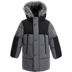 Original Marines DDA2907B Παιδικό Μπουφάν Χειμωνιάτικο Puffer Ανθρακί 18-4006TCX