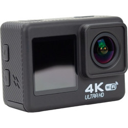 Clever ActionCam V4 Dual Screen Action Camera 4K Ultra HD Μαύρη