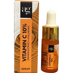 AG Pharm Vitamin C 10% Αντιγηραντικό Serum Προσώπου για Ανάπλαση & Λάμψη με Βιταμίνη C 10ml