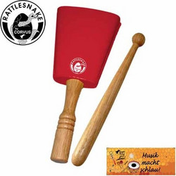 Corvus Κουδούνα με Μπαγκέτα Cowbell Red