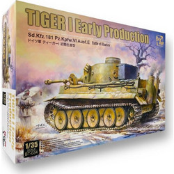 Border Model Tiger I Early Production Battle Of Kharkov Συναρμολογούμενο Πλαστικό Μοντέλο Τανκ 1:35