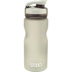 Polo Tritan Παιδικό Μπουκάλι Πλαστικό BPA Free Γκρι 600ml