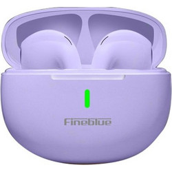 Fineblue M5 Ακουστικά Bluetooth Earbud Purple