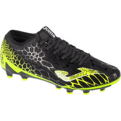 Joma Gol 2401 FG GOLS2401FG Ποδοσφαιρικά Παπούτσια με Τάπες Μαύρα Lime