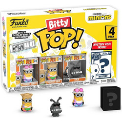 Funko Bitty Pop! Minions 4-Pack Tourist Jerry
