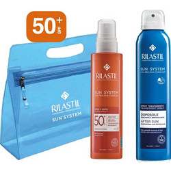 Rilastil Sun System Vapo Spray SPF50 200ml + After Sun Transparent Spray 200ml