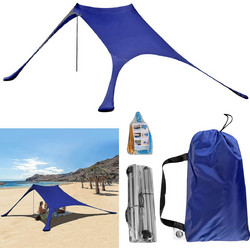 SUMMERtiempo Σκίαστρο Παραλίας Μπλε 210x210cm 42-2950