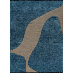 MADI Χαλί Ορθογώνιο Καλοκαιρινό 160x230cm Stone Beige Petrol