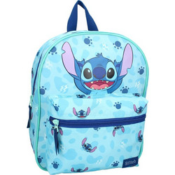 Vadobag Stitch All Good Σχολική Τσάντα Πλάτης Δημοτικού Γαλάζια 795-3233