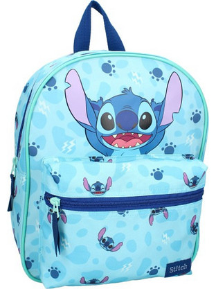 Vadobag Stitch All Good Σχολική Τσάντα Πλάτης Δημοτικού Γαλάζια 795-3233