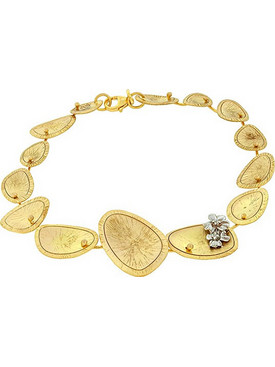 Million Diamonds Γυναικείο Βραχιόλι από Χρυσό 14K με Ζιργκόν BR3301