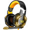 Kotion Each G2000 Gaming Headset Over Ear Black Yellow