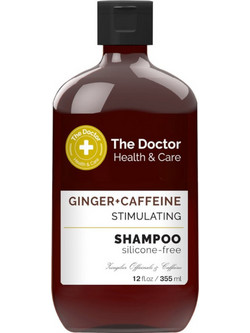 The Doctor Καφεΐνη & Λάδι Τζίντζερ Σαμπουάν κατά της Τριχόπτωσης 355ml