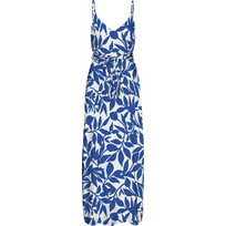 Vero Moda Midi Καλοκαιρινό Καθημερινό Φόρεμα Floral Μπλε 10307995