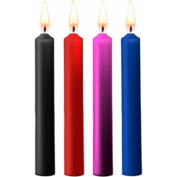Ouch! Teasing Wax Multicolor Candles 4τμχ