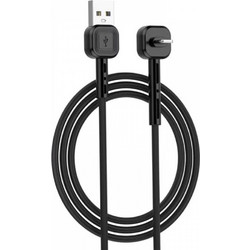 Awei CL-65 Angle 90° USB-A to Lightning Cable 1m Black 841268887265200