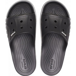 Crocs Bayaband Ανδρικές Παντόφλες Καλοκαιρινές Ανατομικές Κολυμβητηρίου Μαύρες 205392-066