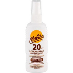 Malibu Αντηλιακό Spray Σώματος Αντιγηραντικό SPF20 100ml