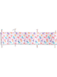 Rythmos Zoey Πάντα Κούνιας Λευκό 43x200cm