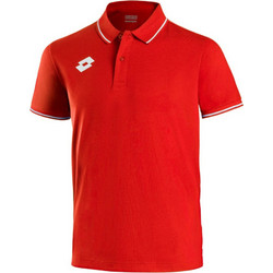 Lotto Elite Ανδρική Αθλητική Μπλούζα Polo Κόκκινη 216556-0C4