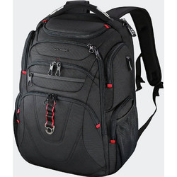 Kroser XXK999 Αδιάβροχο Αντικλεπτικό Backpack Laptop 17" Black
