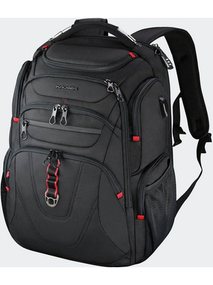 Kroser XXK999 Αδιάβροχο Αντικλεπτικό Backpack Laptop 17" Black