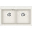 Helika Magna SQM200-710W Ένθετος Νεροχύτης Γρανίτη Λευκός 86x51cm