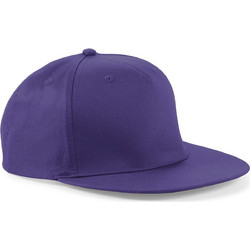 Beechfield Ανδρικό Καπέλο Jockey Snapback Υφασμάτινο Μωβ B610C