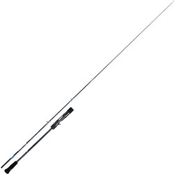 Ecooda 02EBTSJ-C632MH Black Thunder II Καλάμι Ψαρέματος για Slow Jigging Carbon Δίσπαστο 1.91m 260-400gr